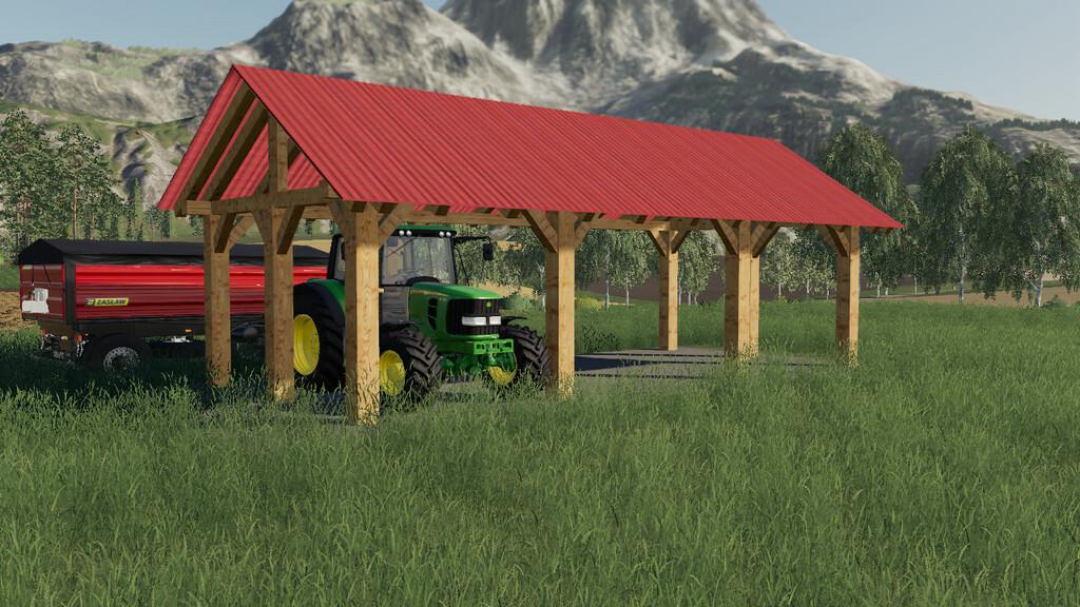 Wooden Sheds Pack v1.0.0.0