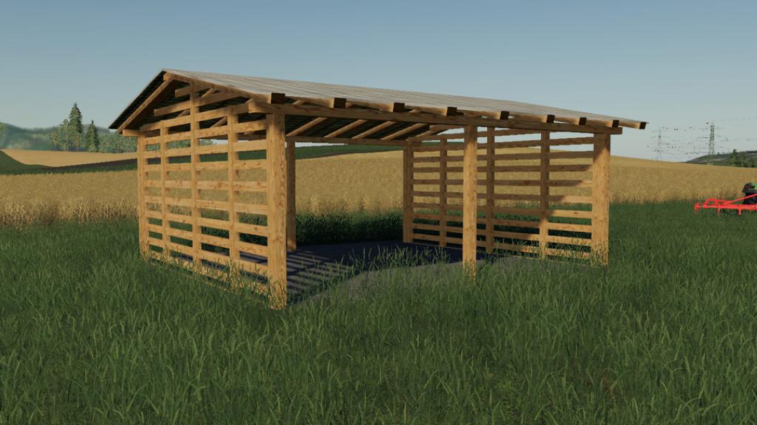 Wooden Sheds Pack v1.0.0.0