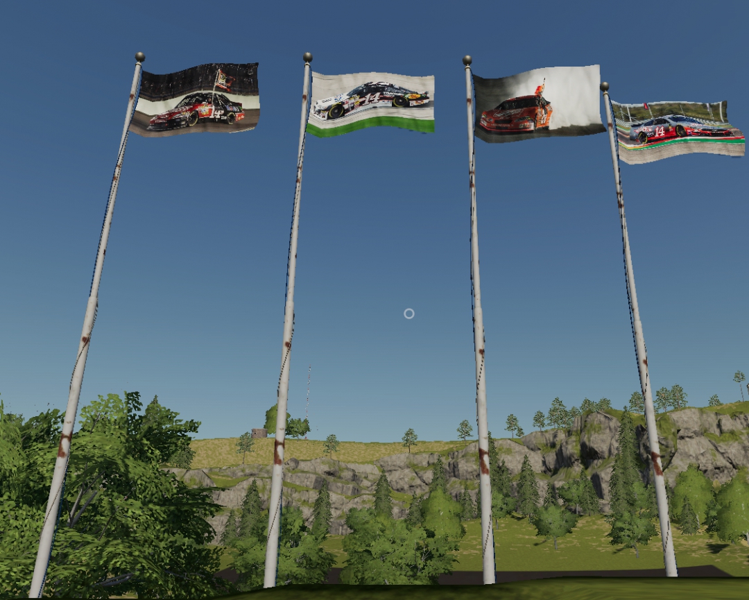 NASCAR Tony Stewart Flag Collection