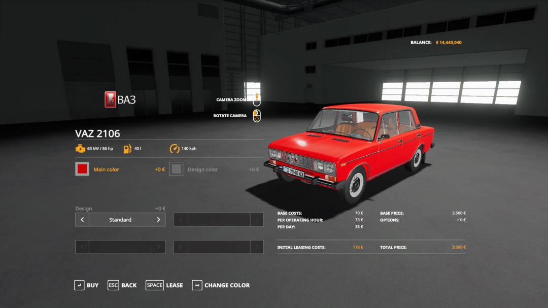 VAZ 2106 / LADA 1600 v1.0