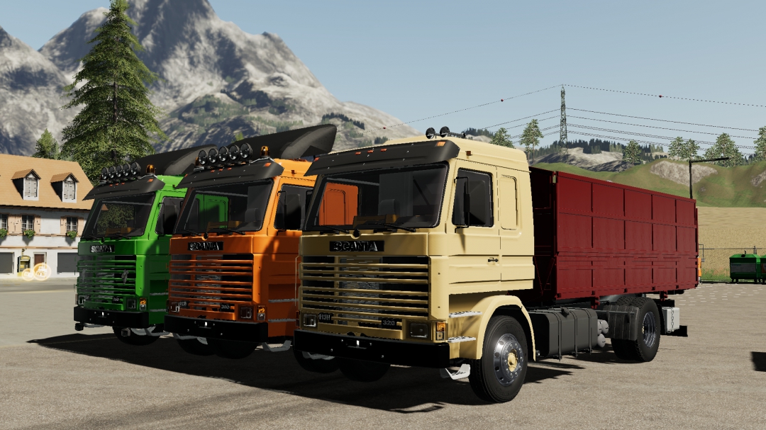 Scania 113H Grain