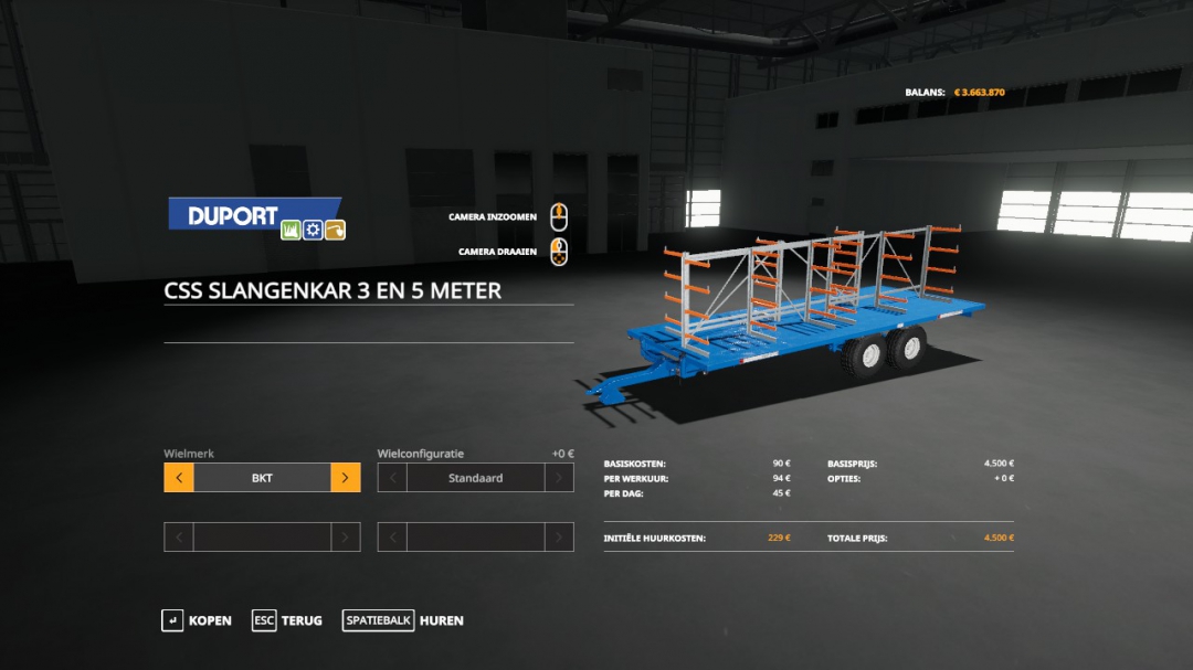 manure hose system transporter for manure system hoses 1.0.0