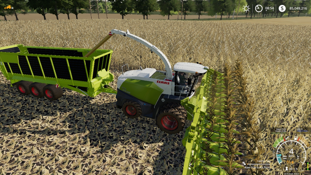 CLAAS earlage headers