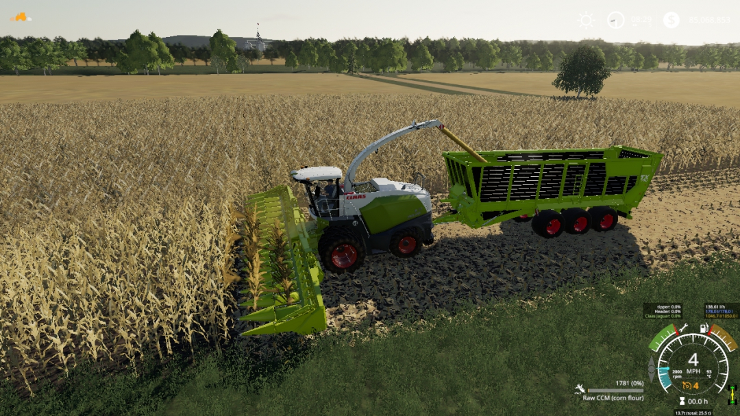 CLAAS earlage headers