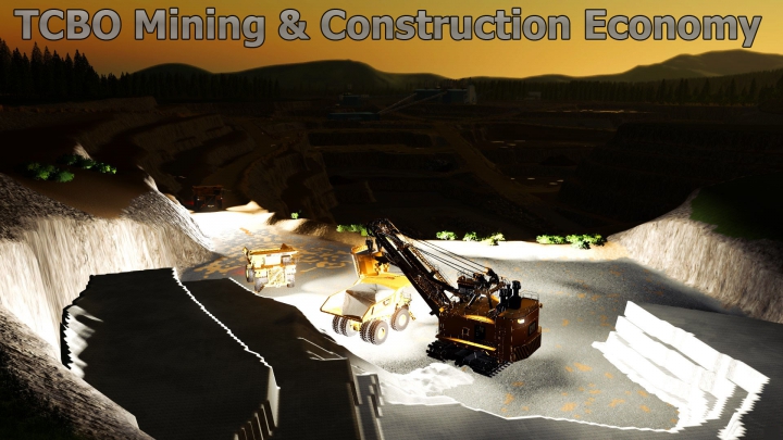 fs19-mods, TCBO Mining Construction Economy v0.3