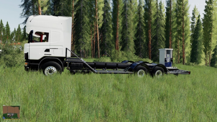 Trending mods today: Scania forestry machine Transfer car