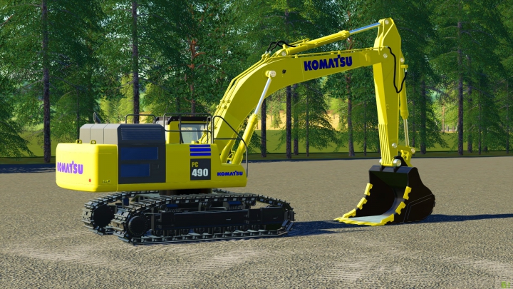 KOMATSU PC 490 V 2.5 category: Tractors