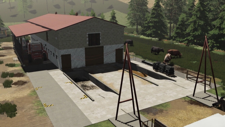 Objects Cowshed With Garage v1.0.0.0