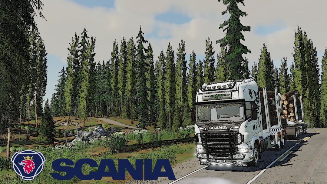 Scania R730S Timber Truck v1.0.0.0