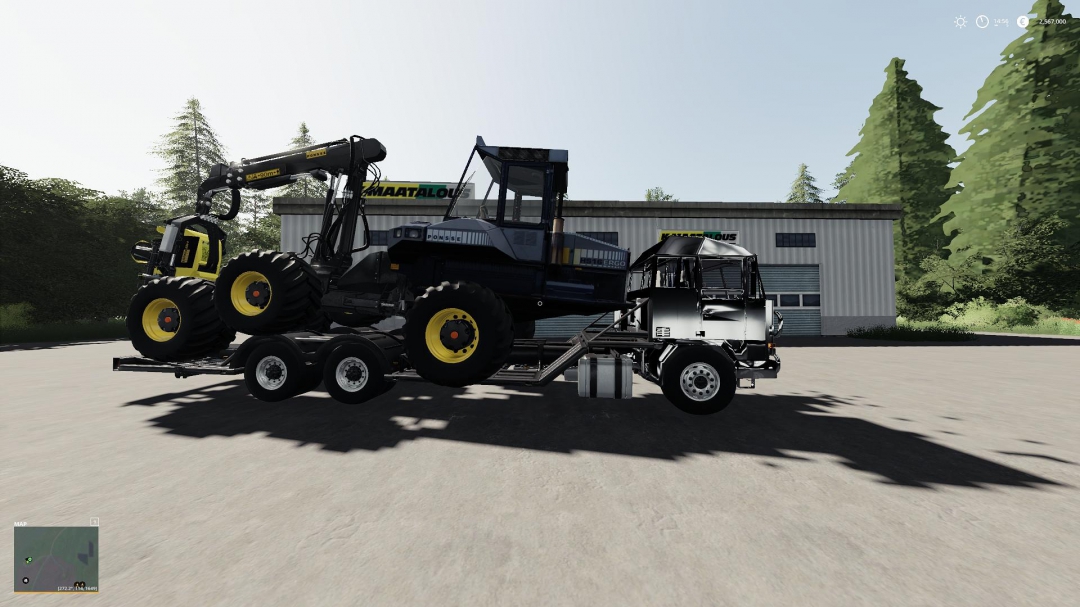 SISU M-series Forest machine transportation V1