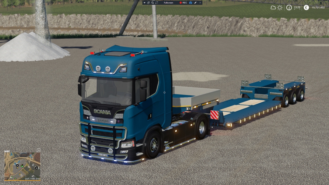 Scania S580 V8 FSMiner's Edit