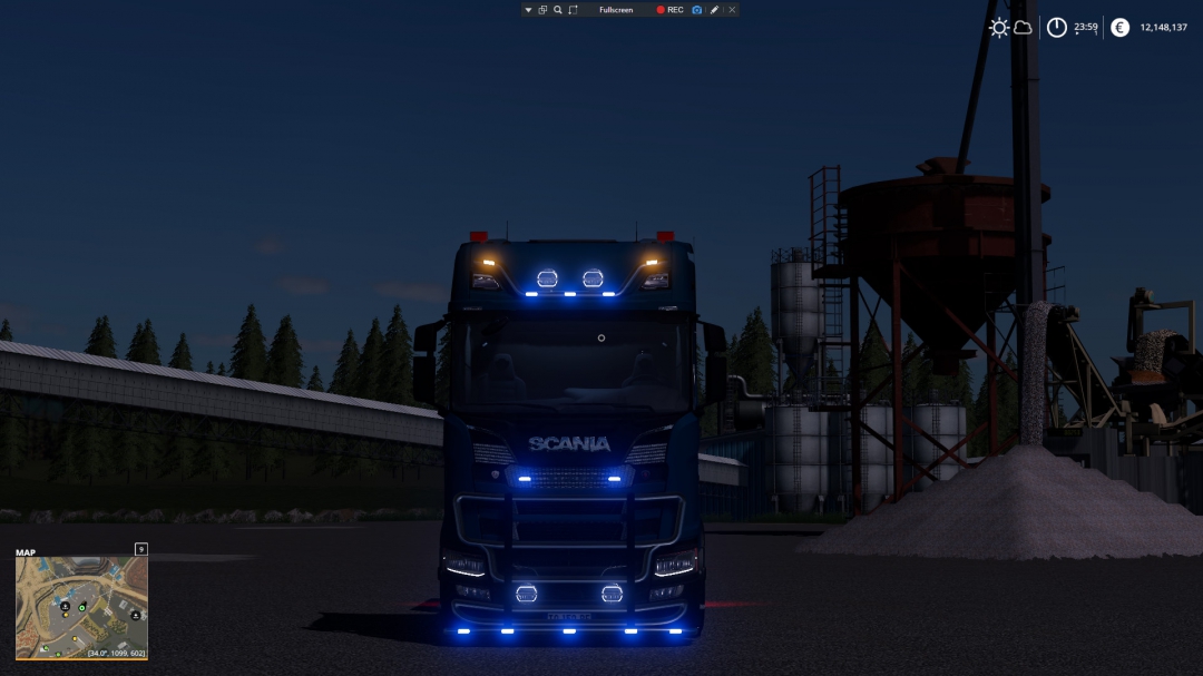 Scania S580 V8 FSMiner's Edit