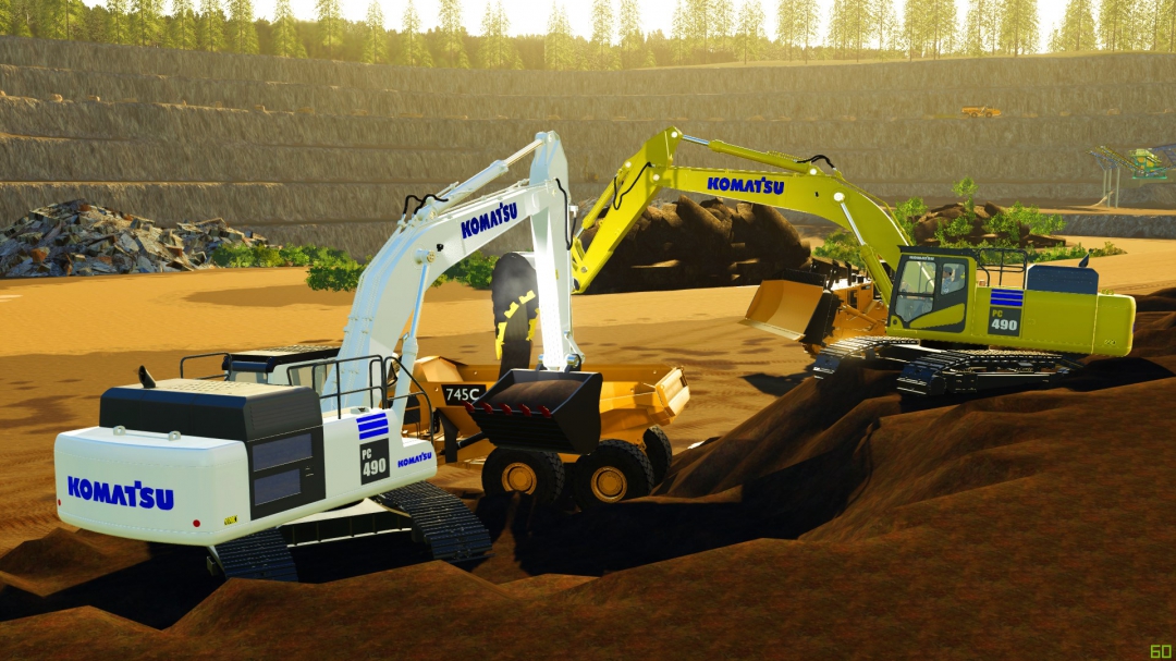 KOMATSU PC 490 V 2.5