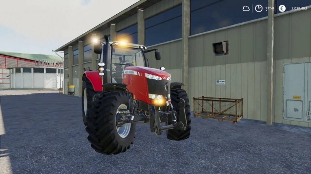 Massey Ferguson MF7700 with front flashers v1.0.0.0