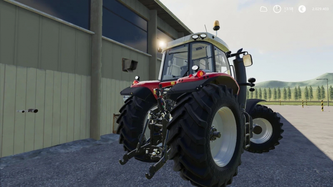 Massey Ferguson MF7700 with front flashers v1.0.0.0