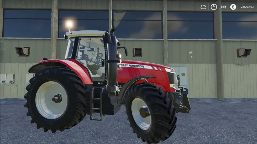 Massey Ferguson MF7700 with front flashers v1.0.0.0