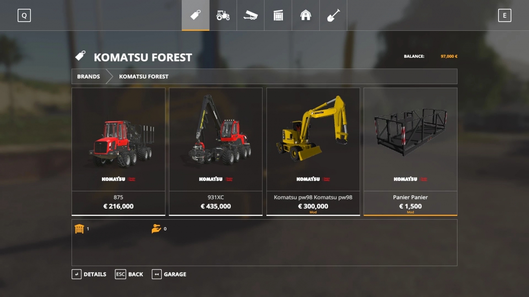 Komatsu PW98 v1.0.0.0