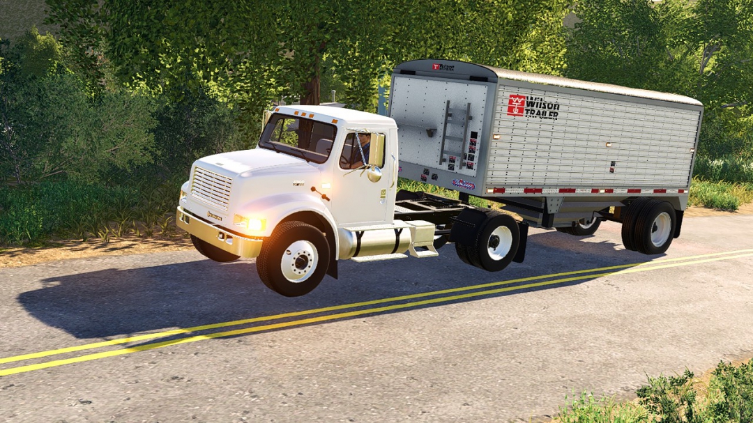 International 4900 Single Axle Semi