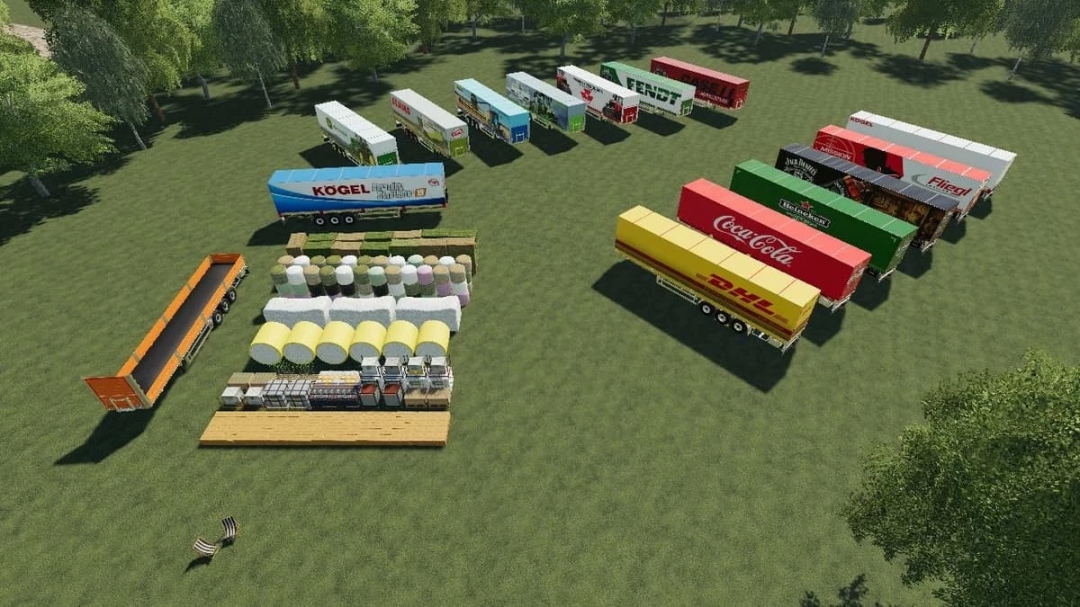 Kogel 51ft Platform Semitrailer (AutoLoad) v1.1.0.0