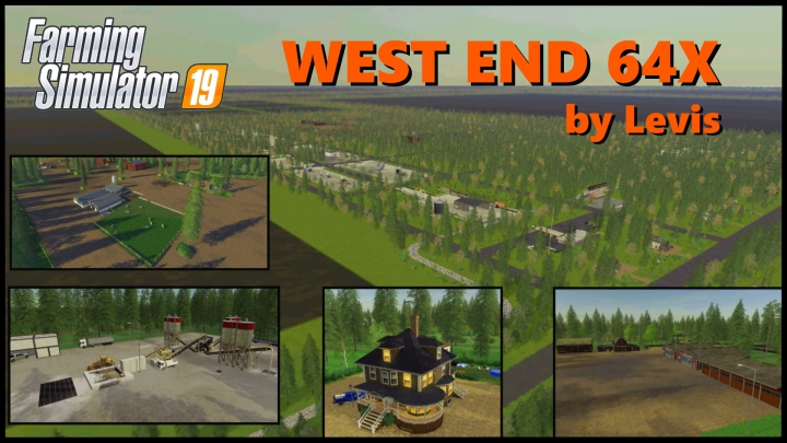 WEST END 64X BY LEVIS FS19 category: Maps