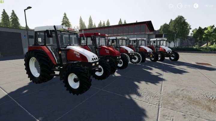 Tractors Steyr and Case Pack incl. Steyr 968 v1.0.0.0