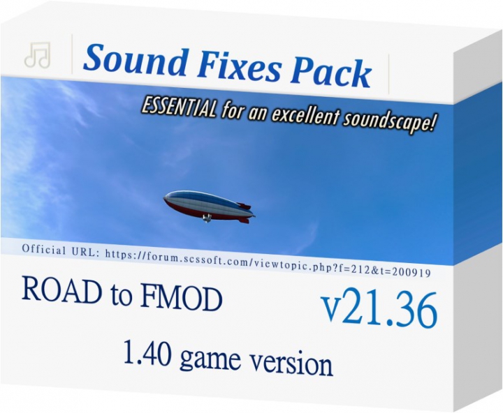Sound Fixes Pack v21.36 category: Sounds