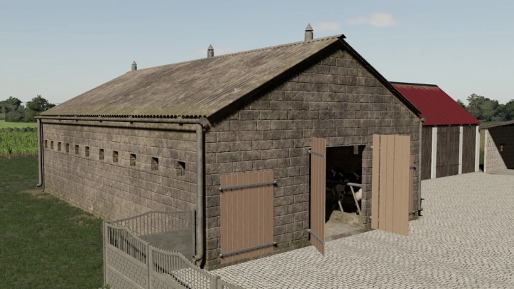 Objects Medium Old Cowshed Without Pasture v1.0.0.0