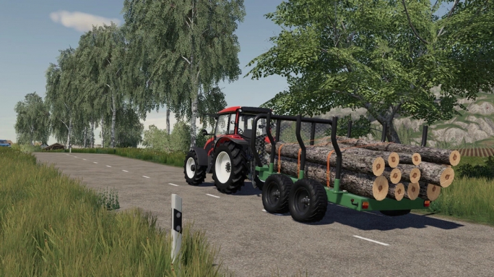 Trailers Small Wood Trailer v1.0.0.0