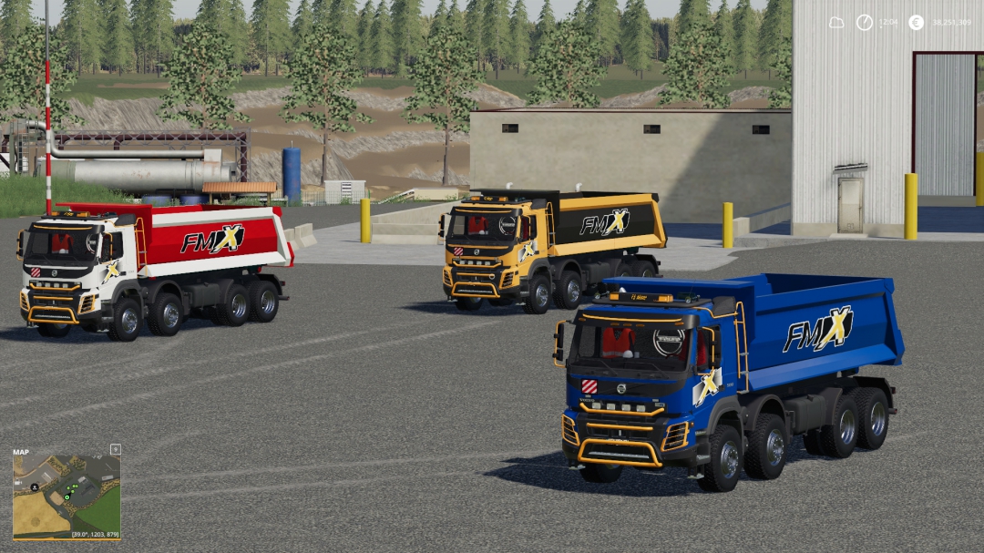 Volvo FMX 8X4 Hardox Tipper FS Miner's Edit