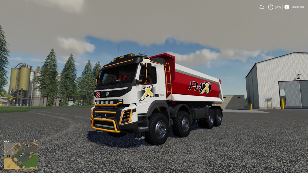 Volvo FMX 8X4 Hardox Tipper FS Miner's Edit