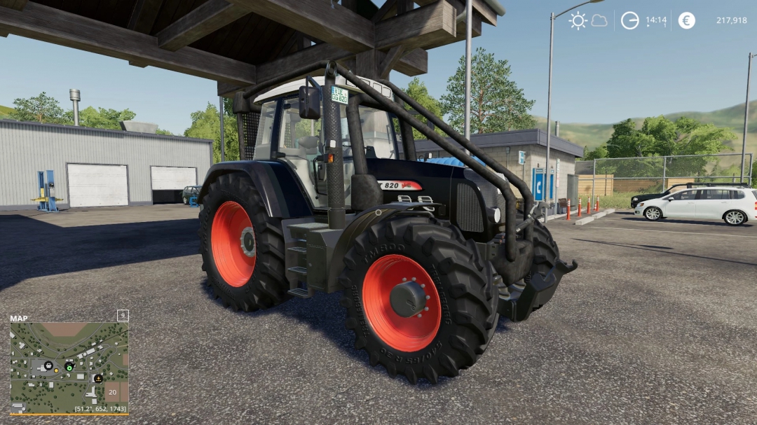 Fendt 800 TMS Forest v1.0.0.0