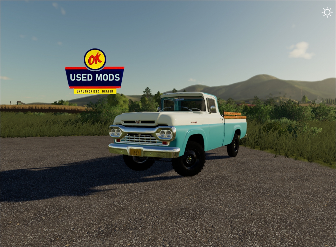 1960 Ford F100 4x4 - By OKUSED MODS