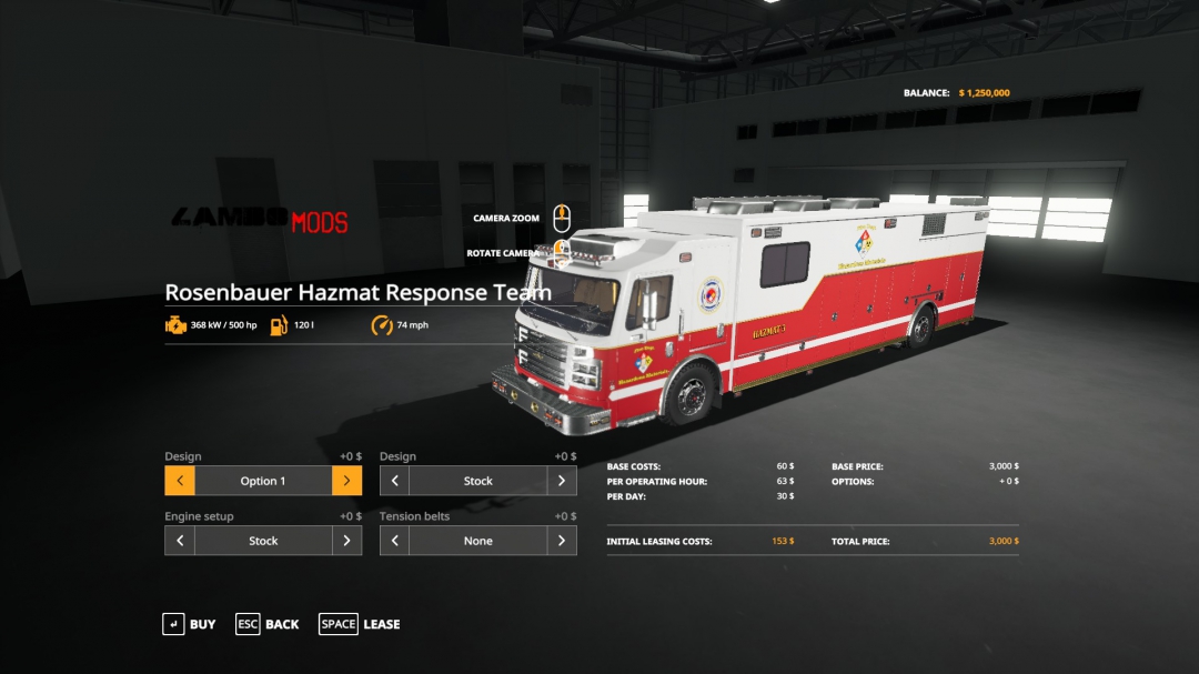 FS19 Rosenbauer Hazmat Response