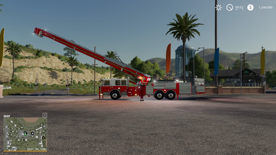 FS19 Ladder Fire Truck