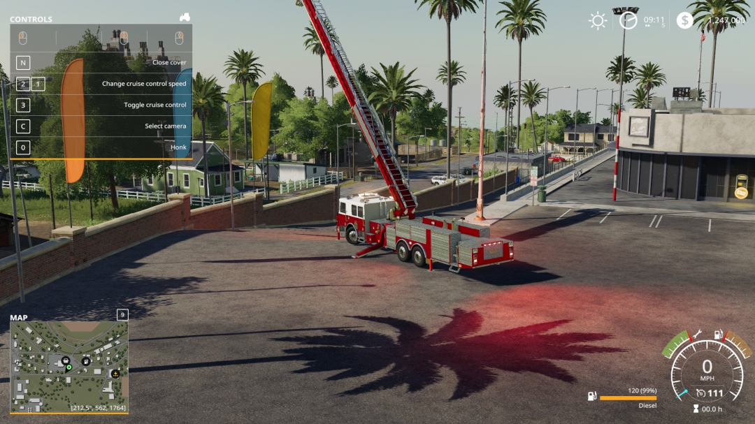 FS19 Ladder Fire Truck