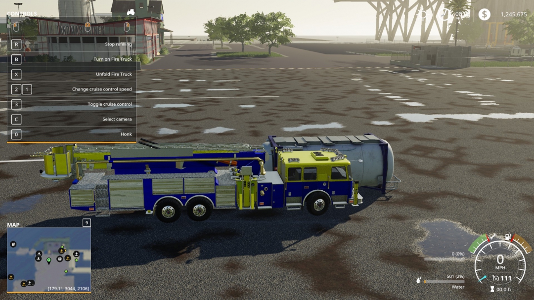 FS19 Ladder Fire Truck