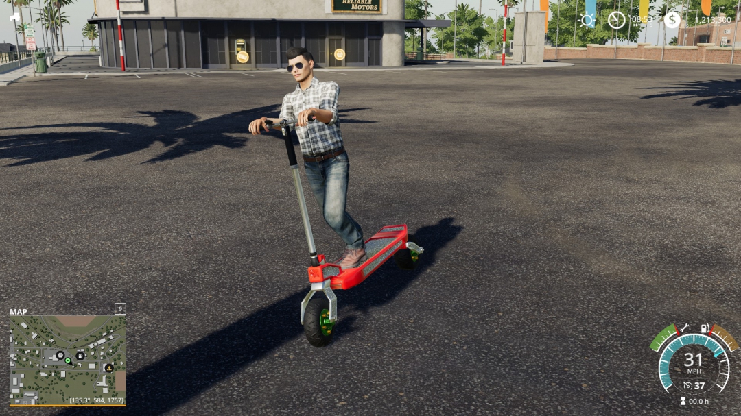 FS19 Zero 8x scooter – electric