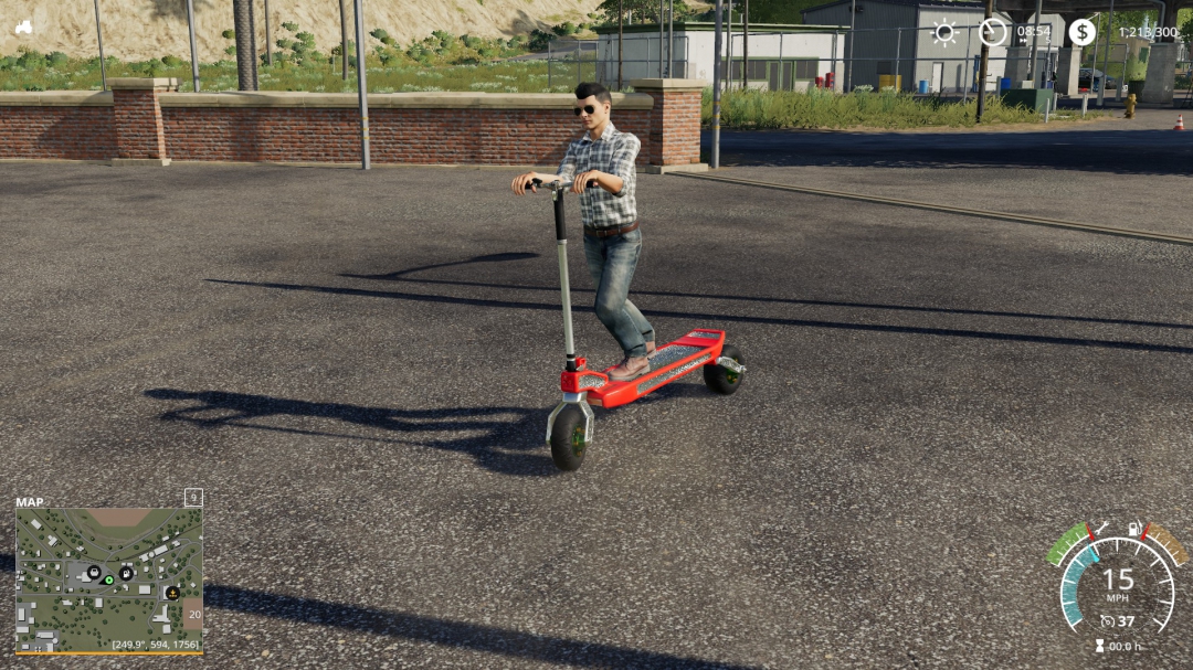 FS19 Zero 8x scooter – electric