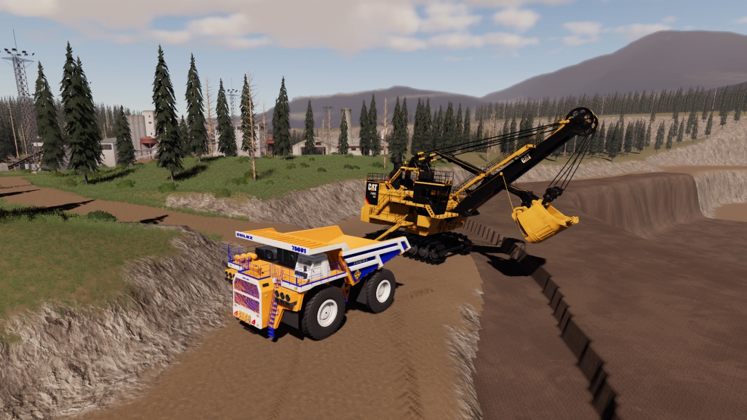 Belaz 75601 Mining Truck