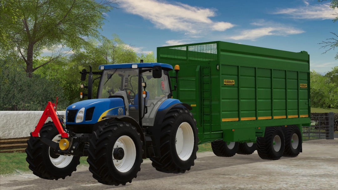 20ft Dooley Grain/Silage Trailer v1.0.0.0