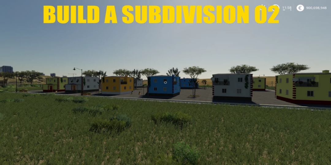 BUILD A SUBDIVISION 02 v1.0.0.0