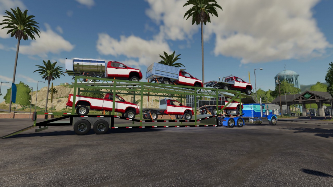 Car trailer by Adams Kong fixed by Snipps_Modding 