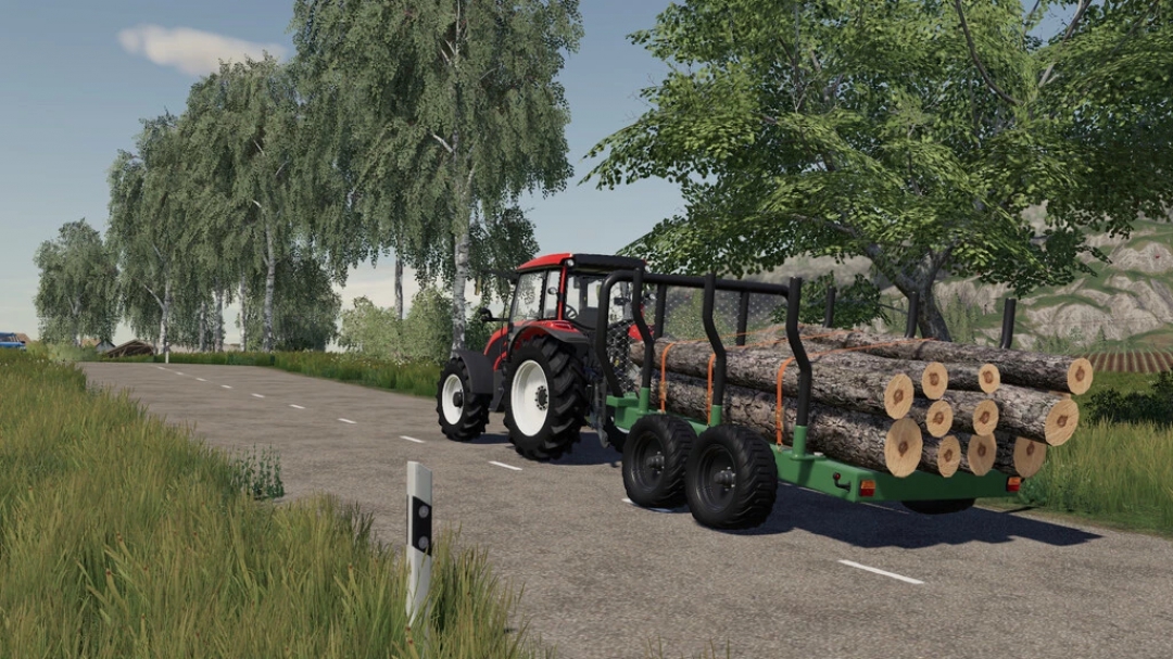 Small Wood Trailer v1.0.0.0