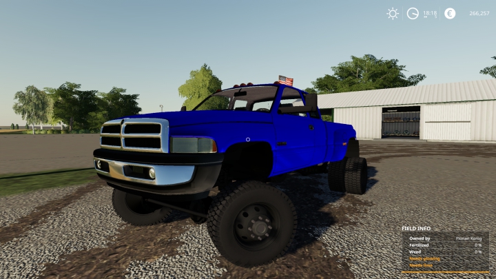 fs19-mods,  Dodge second gen tow rig