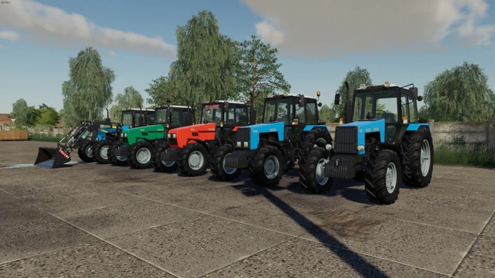 Tractors MTZ 1221 v1.0.0.0
