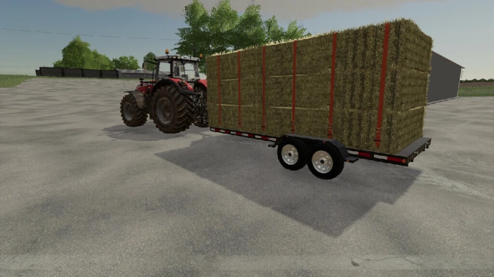 Trailers Small Flatbed Trailer With Tipper/Logging Options v1.0.0.1