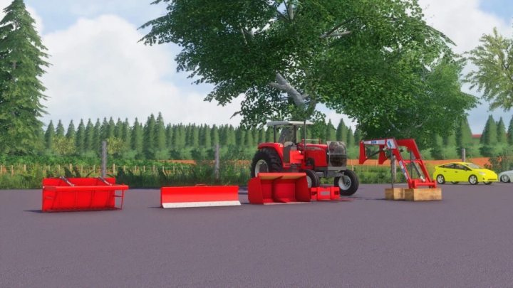 Tractors AGM Front Loader And BigBags Pack v1.0.0.0