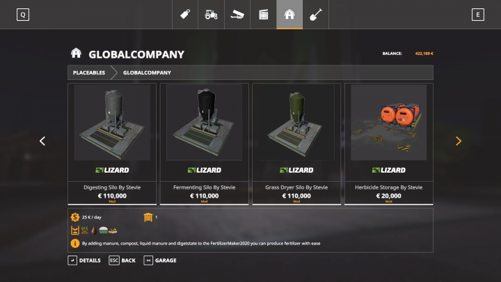 Objects Global Company Mod Pack update by Stevie