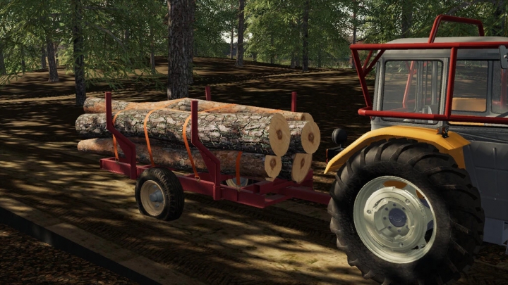 Tractors Selfmade Forest Trailer v1.0.0.0