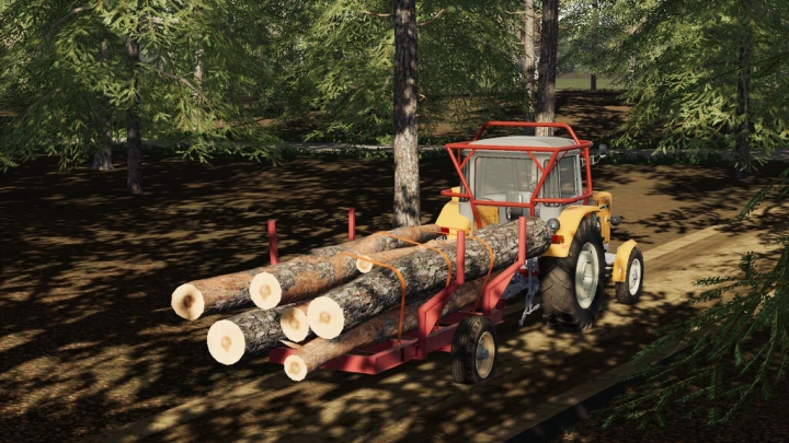 Tractors Selfmade Forest Trailer v1.0.0.0